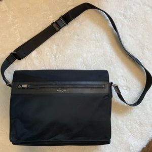 Michael Kors Men Black Messenger Bag - Never Worn